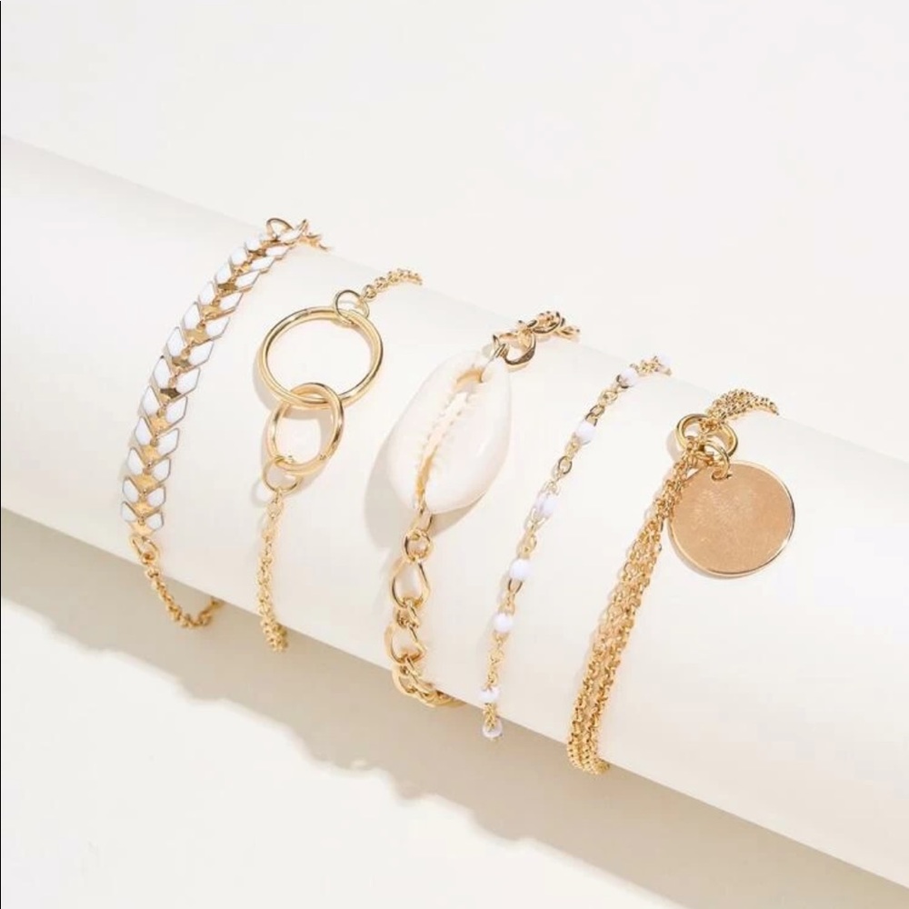 🆕 Shell Bracelet Set - Picture 2 of 3